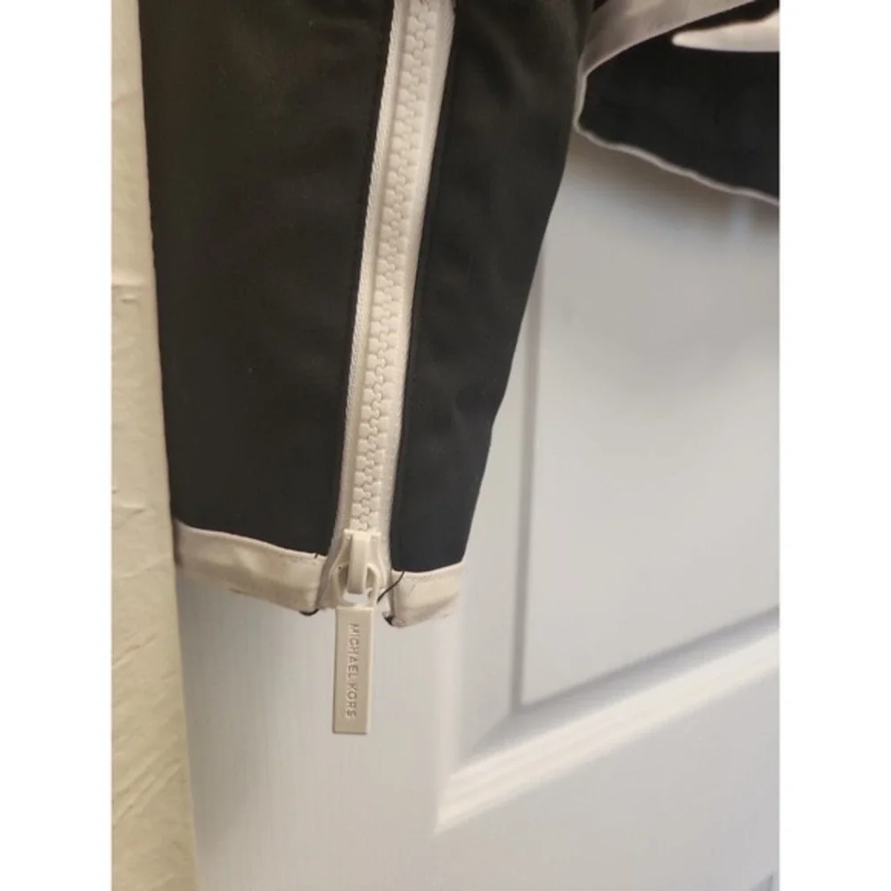 Michael Kors Jacket Black W‎ White Trim US 6